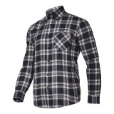 Cumpara ieftin Camasa flanel cu carouri / bleumarin - 2xl/h-188, Maneca lunga