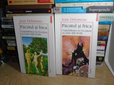 JEAN DELUMEAU - PACATUL SI FRICA _ CULPABILITATEA IN OCCIDENT * 2 VOL , 1997/8 # foto
