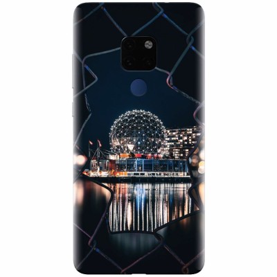 Husa silicon pentru Huawei Mate 20, Abstract Architectural Design foto