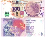Bancnota Argentina 100 Pesos 2015 P-358b Eva Peron Comemorativa UNC