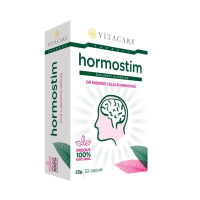 Hormostim - Supliment Alimentar cu Acid L-Glutamic pentru Sănătatea Creierulu foto
