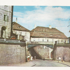 RF9 -Carte Postala- Sibiu, Podul Minciunilor, circulata 1968