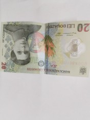 Bagnota 20 lei foto