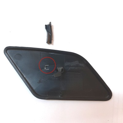 Capac spalator faruri Volvo S40/V50, 04.2007-05.2012, partea Stanga, CLEMA RUPTA foto