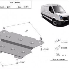 Scut motor metalic VW Crafter 2017-prezent