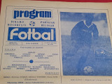 Program meci fotbal DINAMO Bucuresti-PARTIZAN BELGRAD (Cupa Cupelor 07.03.1990)