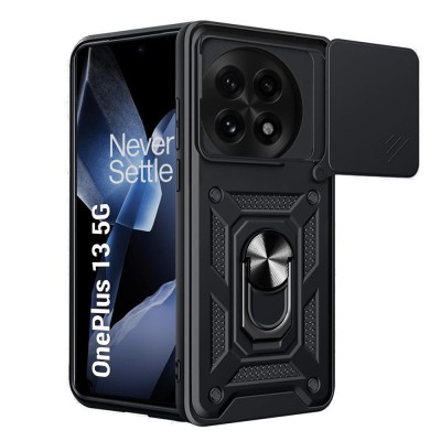 Husa OnePlus 13 protectie camera Techsuit CamShield Series, negru foto
