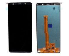 Display Samsung Galaxy A7 2018 A750 Display Service Pack Black Negru