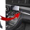 Trim Interior Consola Mercedes C-Class W205 (2014-2018) GLC X253 (2015-2018) Carbon Fiber Style LHD Performance AutoTuning