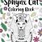 Sphynx Cat Coloring Book