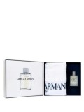 Cumpara ieftin Set cadou Giorgio Armani Acqua di Gio (Apa de toaleta 100 ml + Prosop), pentru barbati