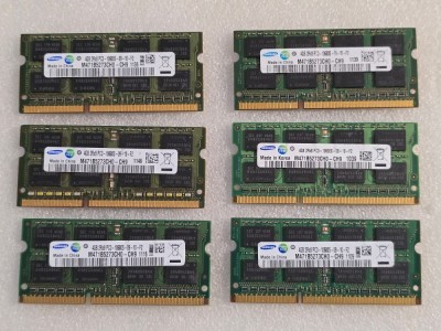 Memorie Laptop Samsung DDR3, 4GB, 1333 GHz, CL9, 1.5V - M471B5273CH0-CH9 foto