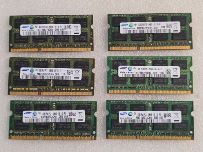 Memorie Laptop Samsung DDR3, 4GB, 1333 GHz, CL9, 1.5V - M471B5273CH0-CH9