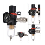 Regulator, reductor de presiune cu filtru de apa dezumidificator 1/4", Kraft
