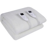 Patura electrica dubla cu incalzire CR7421, 160x180 cm, 8 trepte temperatura 29-58 grade celsius, telecomanda, timer, protectie supraincalzire, materi