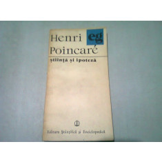 STIINTA SI IPOTEZA - HENRI POINCARE