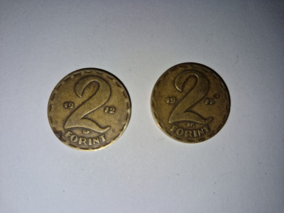 Lot 2 monede Ungaria Forinti foto