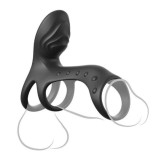 Fantasy C-ringz-Ultimate Couples Cage Pro Vibrating Cock Ring