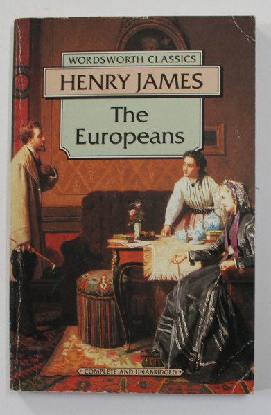 THE EUROPEANS by HENRY JAMES , 1995, COPERTA BROSATA