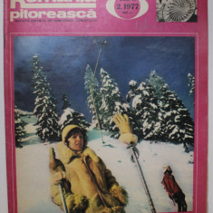 ROMANIA PITOREASCA , REVISTA LUNARA DE TURISM , NR. 2, 1977