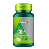 Hemp oil (ulei de canepa) 1000mg 30cps vegetale, Adams Vision