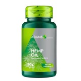 Hemp oil (ulei de canepa) 1000mg 30cps vegetale, Adams Vision