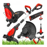 Trimmer electric, masina pentru tuns iarba, putere 1450 W, Red Technic