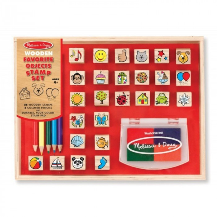 Stampile obiectele preferate Melissa and Doug