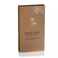 Vopsea de par naturala blond -miere- 100g, Isha foto
