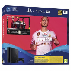 Consola Ps4 Pro 1Tb Jet Black Fifa 20 foto