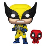 Deadpool 3 POP &amp; Buddy! Vinyl Figure Wolverine w/ Babypool 9 cm, Funko
