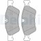 DELPHI LP2125 set placute frana,frana disc
