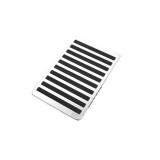 Protectie pedala universala 23.5x16 cm din otel inoxidabil si cauciuc Cod: RAZ372