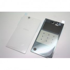 Capac Sony Xperia Z ORIGINAL alb C6603 carcasa baterie