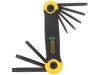 Stanley 2-69-266 Set 8 Chei Torx pliabile in carcasa T9/10/15/20/25/27/30/40 ProAdvanced PowerfulTools