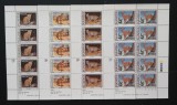 NAMIBIA--PISICI SALBATICE.- 10 serii in 4 coli mici-MNH**NAM 01B, Africa, Fauna