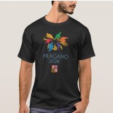 Echipa națională de hochei tricou de bărbați PRAGANO 2024 Ice Hockey World Championship Czechia MS 2024 Black - S