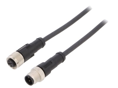 Cablu de conectare M12 1m 4 pini foto