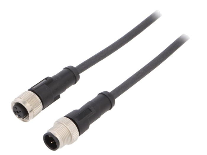 Cablu de conectare M12 1m 4 pini