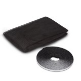 Plasa protectie insecte / tantari, Delight, pentru ferestre, poliester, negru, 100 x 130 cm