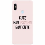 Husa silicon pentru Xiaomi Mi 8 SE, Cute But Psycho