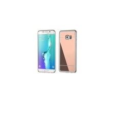 Husa Silicon + Plastic Samsung S6 Edge g925 Rose Gold Mirror