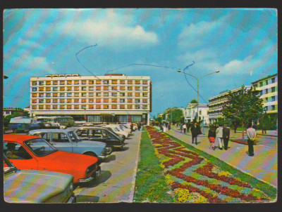 CPIB 18792 CARTE POSTALA - PITESTI. HOTEL MUNTENIA, NECIRCULAT foto