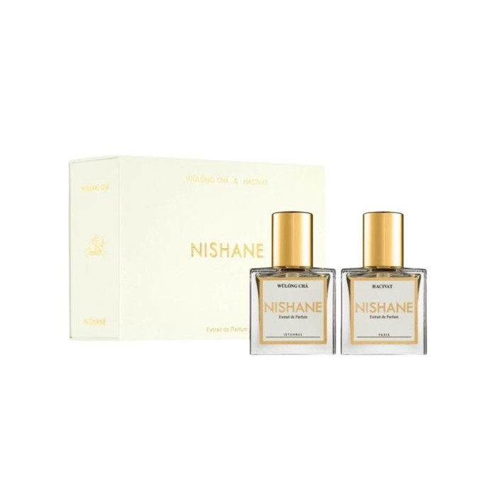 Nishane Twin Pack Set cadou unisex Hacivat Extrait 15 ml + Hundred Silent Ways Extrait 15 ml