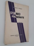 Carte veche 1930 Alexandru A Philippide Stanci fulgerate Poeme Portet Iser