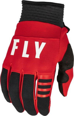 Manusi Moto Fly Racing Youth F-16 Gloves, Negru - Rosu, X-Large foto