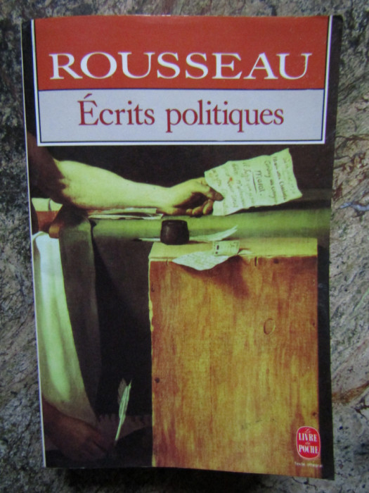 Ecrits politiques - Rousseau