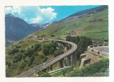 FA114 -Carte Postala- ITALY - Bosses St. Rhemy. Panorama e ciadotto del Traforo del Gran S. Bernardo , necirculata
