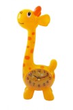 Ceas de masa in forma de Girafa, Galben, 23 cm, 1484GG