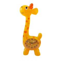 Ceas de masa in forma de Girafa, Galben, 23 cm, 1484GG